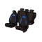 Set Huse Scaun Racing Negru ALbastru, Universale, Umbrella