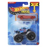 HOT WHEELS MONSTER TRUCK SI MASINUTA METALICA RACE ACE ALBASTRU