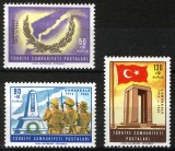 Turcia 1965 - Aniversarea victoriilor din Dardanele, armata, serie neuzata
