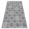 Covor SPRING 20404332 Hexagon sisal, buclat - gri, 80x150 cm, Dreptunghi