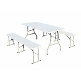 HEINNER SET MASA CU 2 BANCI PLASTIC PLIABILE