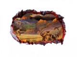 Sticker decorativ cu Dinozauri, 85 cm, 4236ST-1