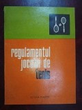 Regulamentul jocului de tenis