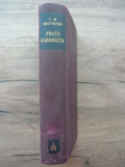 DOSTOIEVSKI - FRATII KARAMAZOV ( editia pe foita de tigarete ) foto