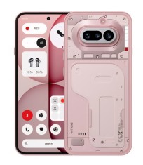 Telefon mobil Nothing Phone (4a), 256GB, 12GB RAM, 5G, Pink