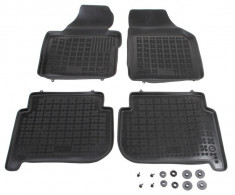 Set covorase auto din cauciuc VW Touran 2003-2010 / Touran 2, dupa 2010 , presuri tip tavita marca Rezaw Plast foto