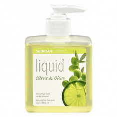 Sapun lichid/gel de dus ecologic Citrice - Masline 300ml foto