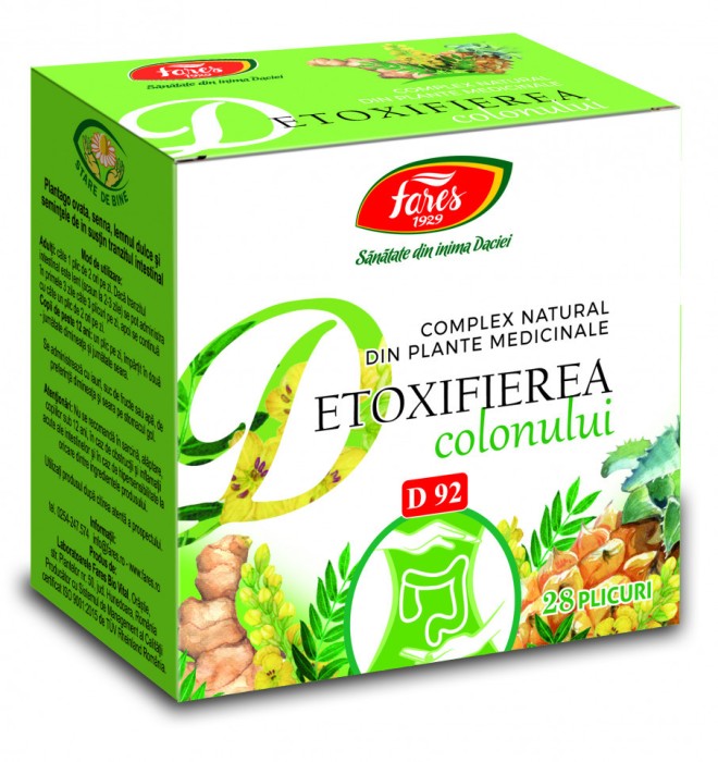 Detoxifierea colonului d92 28dz