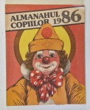 ALMANAHUL COPIILOR , ILUSTRATII , CARICATURI , REPRODUCERI de VASILE OLAC...LIVIU MINECAN , 1986