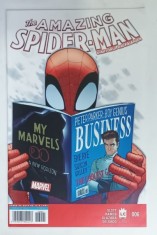 THE AMAZING SPIDER - MAN , BENZI DESENATE CU TEXT IN LIMBA ROMANA , 2016 foto