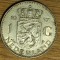 Olanda - argint - moneda de colectie - 1 gulden 1957 stare f buna, XF/XF+