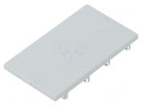 Obturator LED profil gri 20 buc ABS LINEA20