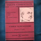 DESPOT VODA - VASILE ALECSANDRI - TEXTE COMENTATE