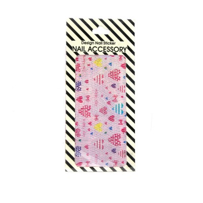 Abtibild decor unghii, Nail Accessory Heart foto