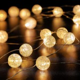 Instalație De Lumini LED Perdea, 140 LED, Forme Globuri, Lumini Cald, 150X100 cm, Conectabilă, Oem