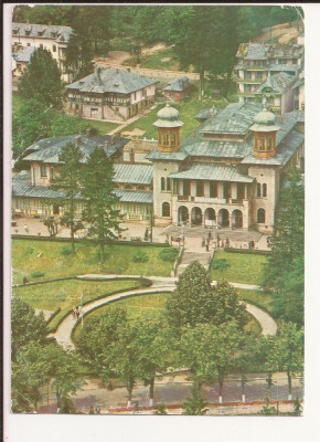 Carte Postala veche Romania - Vedere din Slanic-Moldova , Circulata foto