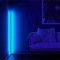 Lampa de Colt LED RGB cu Joc de Lumini si Telecomanda, Design Modern, 140x2 cm