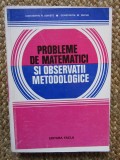 Constantin N. Udriste - Probleme de matematici si observatii metodologice (1980)