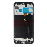 Display LCD Touchscreen cu Rama Samsung Galaxy A10 (A105) Negru - Compatibil