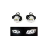 Set 2 becuri LED Marker Angel Eyes compatibil BMW seria 3 E90/ E91 fara facelift 6W Cod: A.E.3003