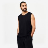 Maiou extensibil 500 Fitness Negru Bărbați, Domyos