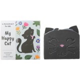Almara Soap My Happy Cat s&atilde;pun lucrat manual cu arome de piersici pentru copii 100 g