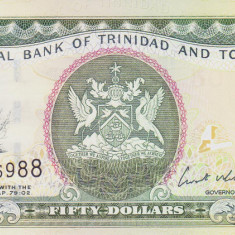 Bancnota Trinidad & Tobago 50 Dolari 2006 (2012) - P50 UNC