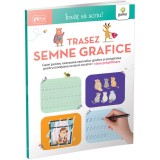 Cumpara ieftin Caiet Trasare Semne Grafice 5-6 Ani, Invat sa Scriu! Gama, Activitati Extracurriculare, Carte Educativa Romana, Format Fizic