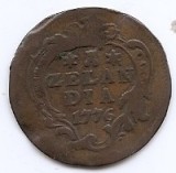 Olanda - Zeeland 1 Duit 1776 (Province of Zeeland) Cupru, KM-101.1 (deteriorat), Europa, Cupru (arama)