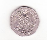 bnk mnd Marea Britanie Anglia 20 pence 2006