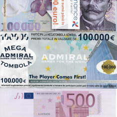 Tichete/bonuri/cupoane (1) - Romania, 2000-2020 - 3 buc.