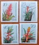 GERMANIA-DDR-1963"FLORA:FLORI deGHIVECI"-SET COMPLET-4V.-MNH-NESTAMP--Scan