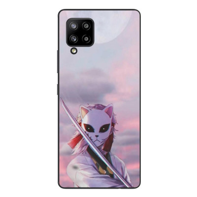 Husa compatibila cu Samsung Galaxy A42 5G Silicon Gel Tpu Model Demon Slayer Sabito foto