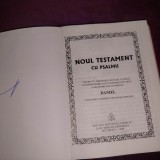 NOUL TESTAMENT cu PSALMII,preafericitul parinte DANIEL-Patriarhul B.Ortodoxe