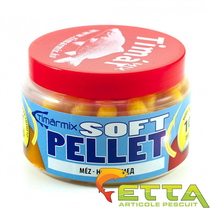 Timar - Pelete de carlig Fluo Soft Pellet Miere 8mm (50g)