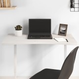 vidaXL Blat de birou, alb, 80x40x2,5 cm, lemn masiv de pin