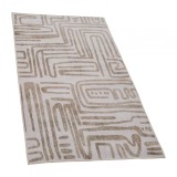 Covor Print Digital 3D Heinner 200x300 cm MAZE Poliester Antiderapant Gri Multicolor