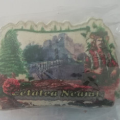 M3 C3 - Magnet frigider tematica turism - Targu Neamt Cetatea Neamt - Romania 19