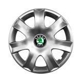 Set 4 capace roti potrivite jantelor de 15 inchi (R15) compatibile gama SKODA model - 326