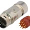 Conector M23 Mufă PIN 12 Tată Lipire Aurit 7A