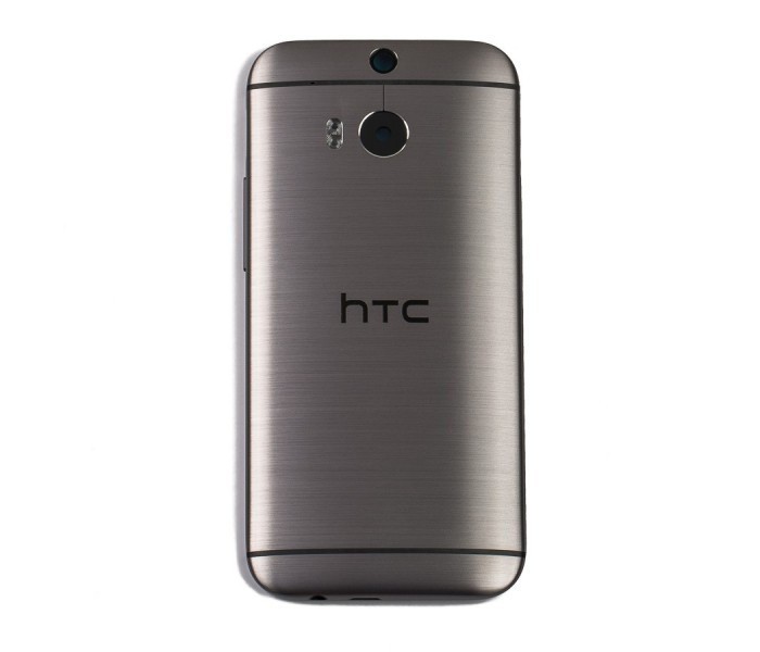 Capac baterie Htc One M8 dark grey swap