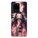 Husa compatibila cu Samsung Galaxy S20 Ultra Silicon Gel Tpu Model Demon Slayer Nezuko