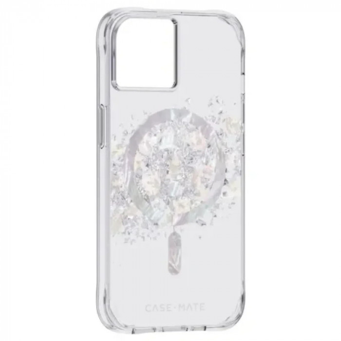 Husa Case Mate Karat Touch of Pearls MagSafe pentru iPhone 14 Pro CM049204 Transparent