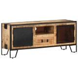 Cumpara ieftin Comoda TV, 110x31x46, lemn de mango nefinisat