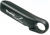 Coarne Ghidon Bicicleta Aluminiu 6061 Negru Satinat Ergonomice Usoare 100g