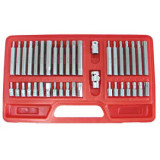 Set varfuri canelate / torx CR - VA Mega -40 piese