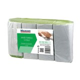 Prosop hartie pliat V Misavan, verde, 250 bucati / set, 4 seturi / tipla
