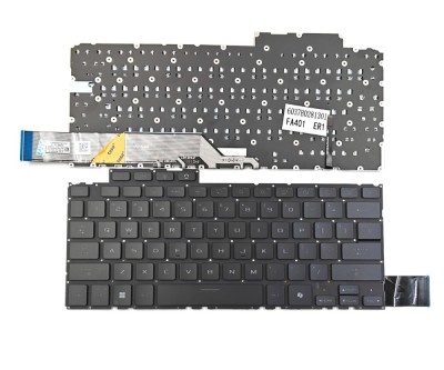 Tastatura Laptop Gaming, Asus, TUF A14 FA401K, FA401KH, FA401KM, FA401U, FA401UH, FA401UM, FA401UU, FA401UV, iluminata, neagra, layout US foto
