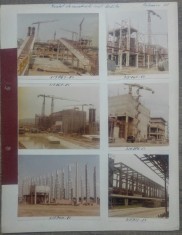 Trustul de constructii industriale Braila// plansa cu 9 fotografii, Fototeca foto