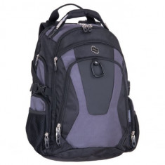 Rucsac scoala ergonomic pentru baieti,model Urban Black,36x48x27 cm